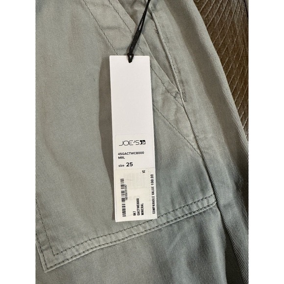 NWT Joes Jeans The Workwear Pants Jogger Womens Size 25 Zip Ankle Utility Sage - Picture 9 of 16